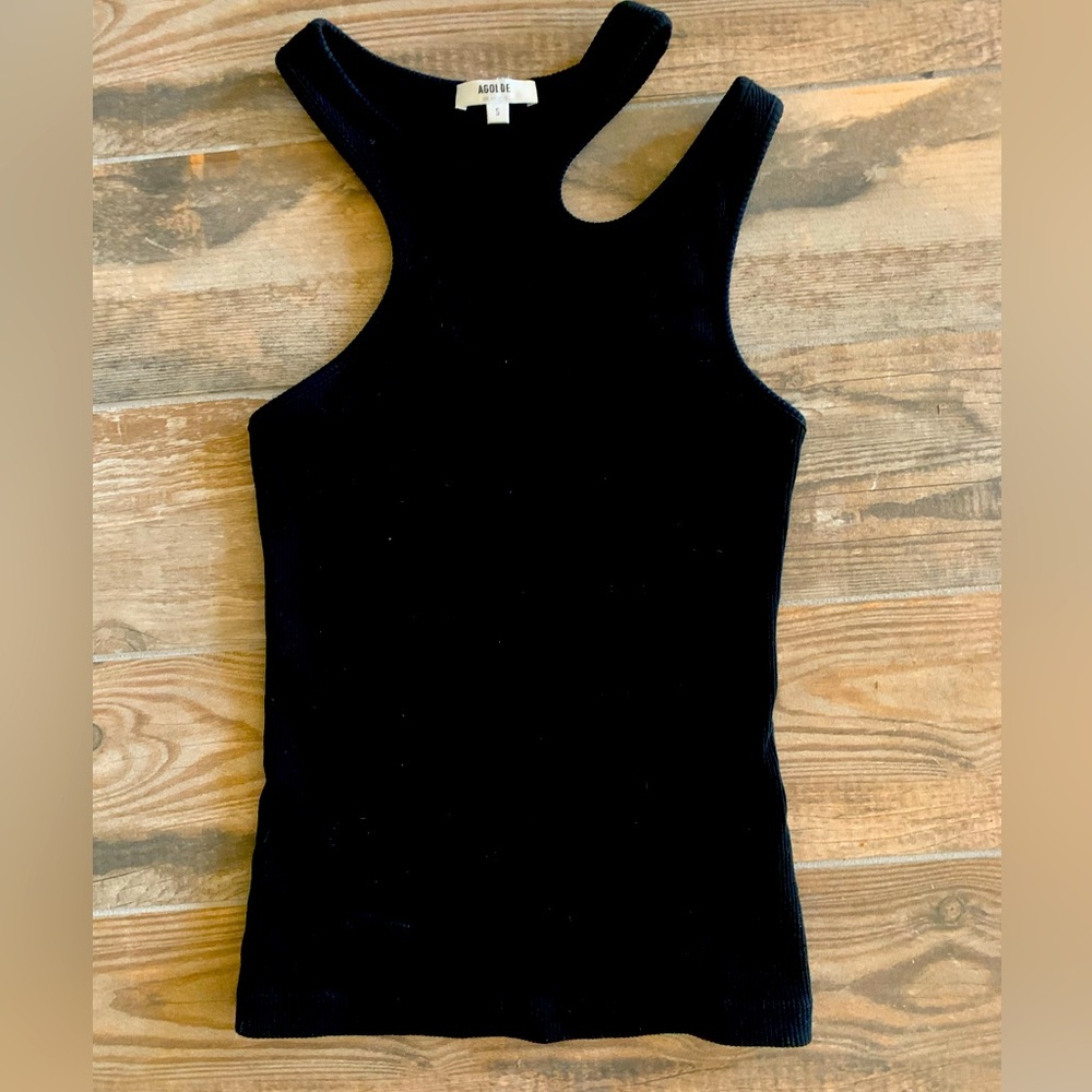 Agolde Athena tank. Size small, black.